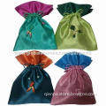 Delicate Silk Gift Pouch, in Various Colours, OEM and ODM is Welcome